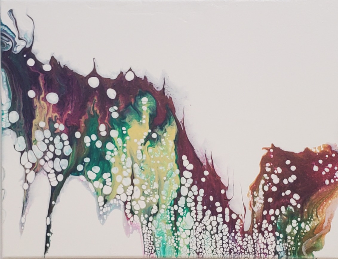 Let’s Dance - Modern Fluid Art Painting, CT